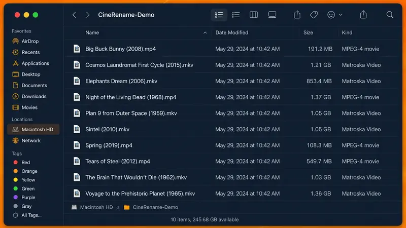 Biblioteca final organizada y lista para Plex y Jellyfin